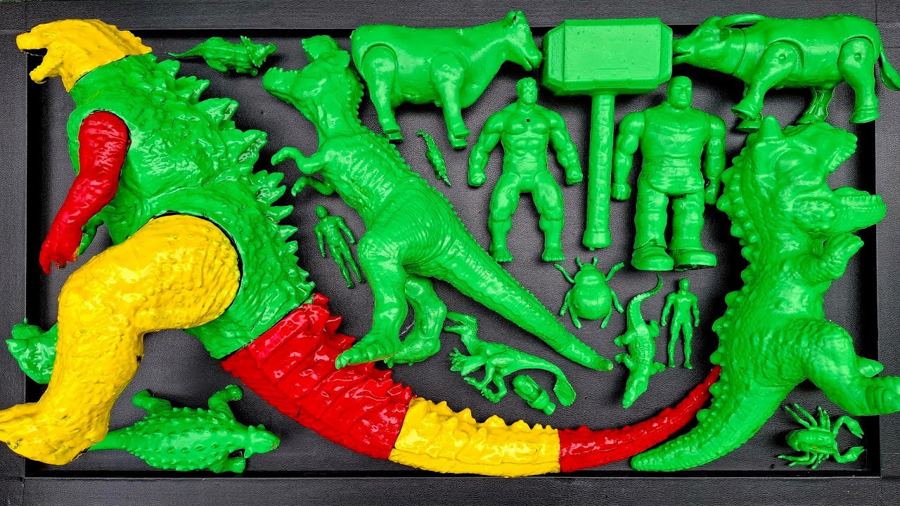 Dinosaurus Jurassic World Dominion:T-Rex/Brachiosaurus/Skibidi/Kingkong/Spiderman/Mosasaurus