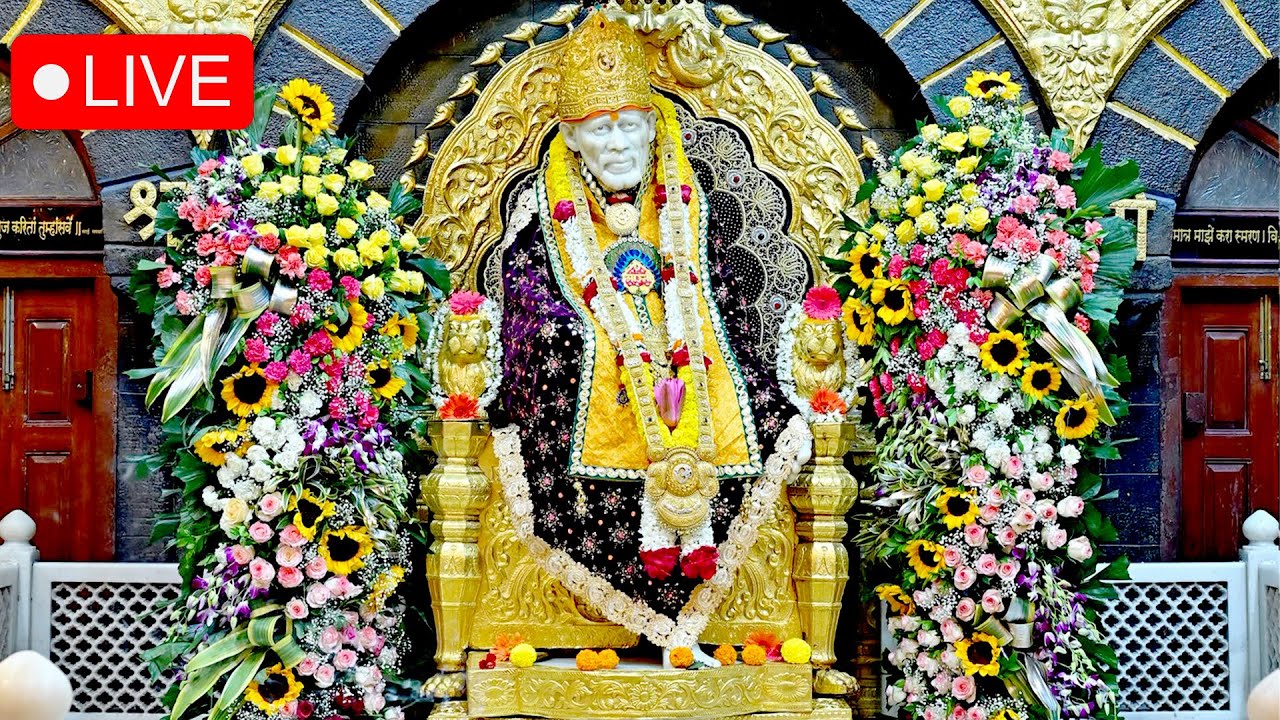 Live Shirdi SaiBaba Darshan - 31 March 2025 | Shirdi Live #saidarshan