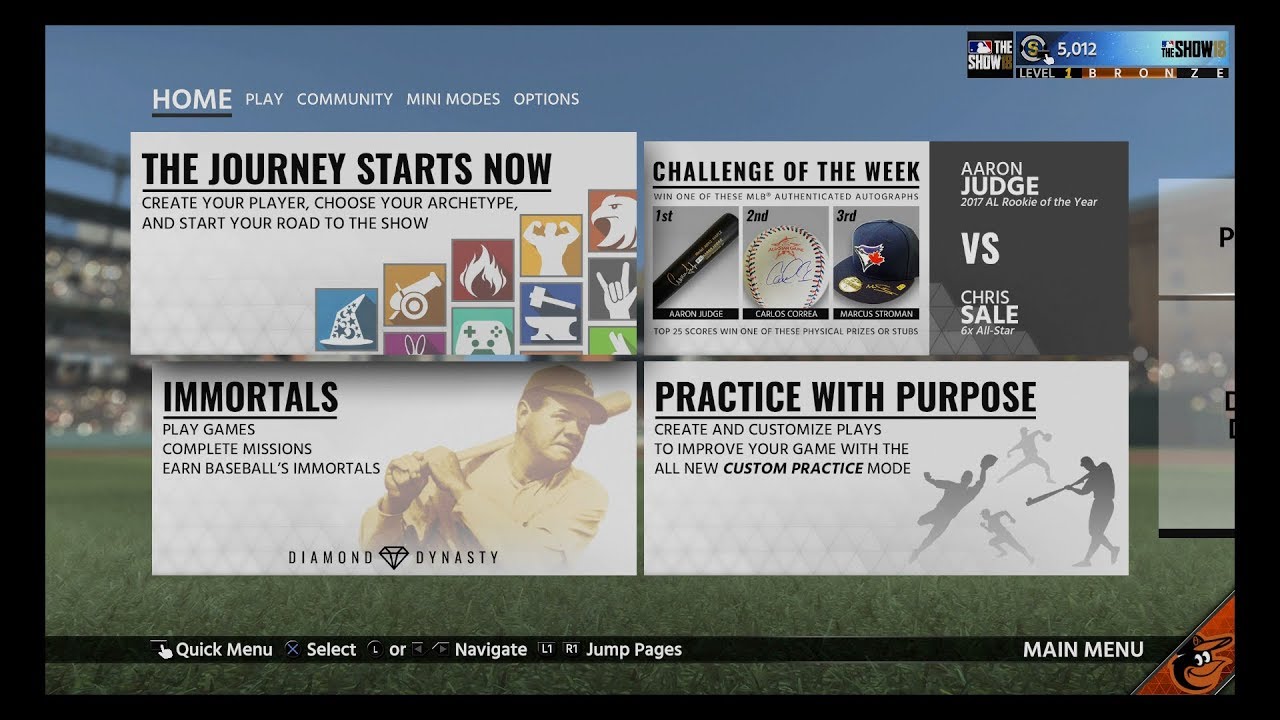 MLB The Show 18 Update!!!