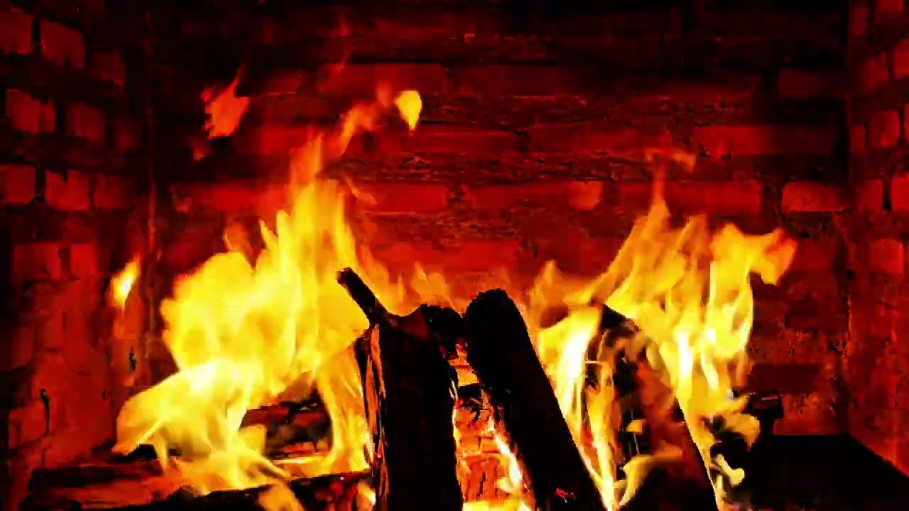 Realistic Fireplace Flames for Cozy Home Ambience 🔥