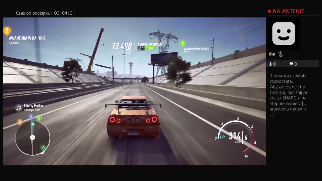 Dylu dylu na badylu NFS ps4 Kiszon92
