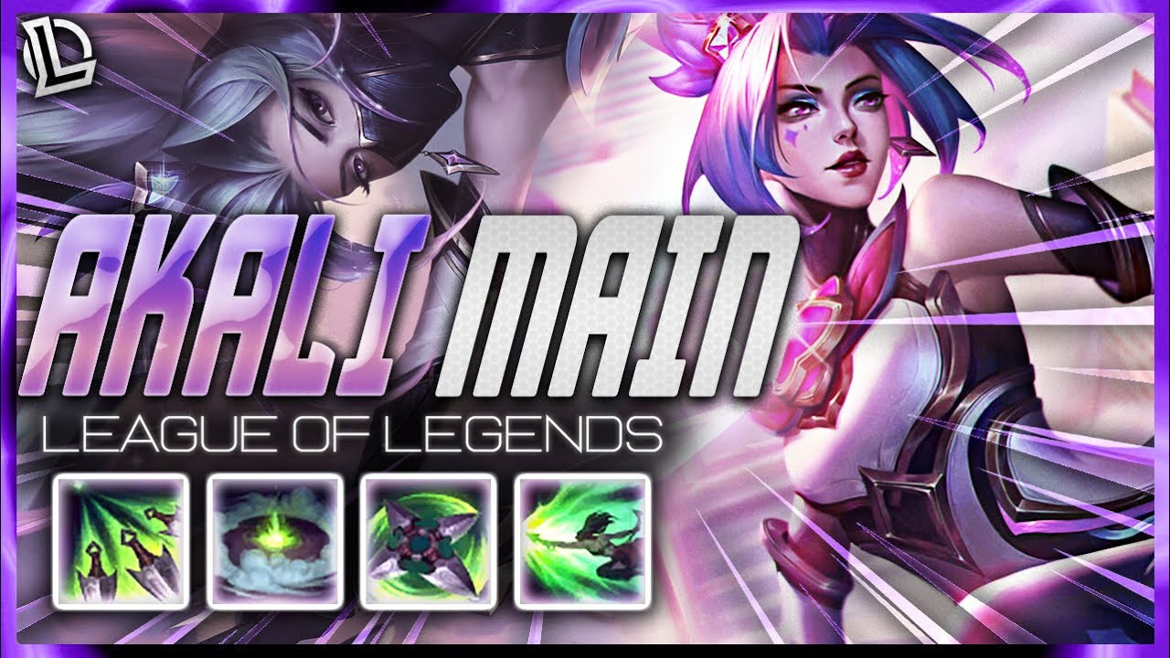 AKALI MONTAGE - 10 MINUTES OF AKALI MAIN | Ez LoL Plays #993
