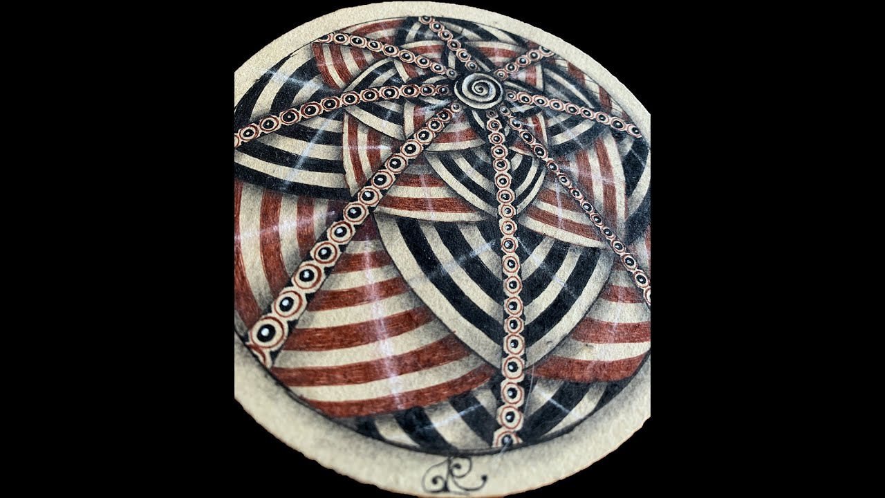 Shattuck Sphere Tangle Tutorial with Annie Reiser, CZT