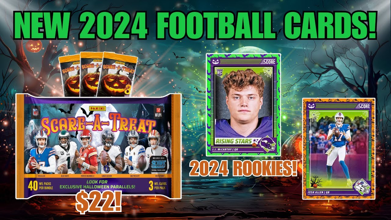New 2024 Rookies! Score-A-Treat | Panini Score Football 40 Pack Review