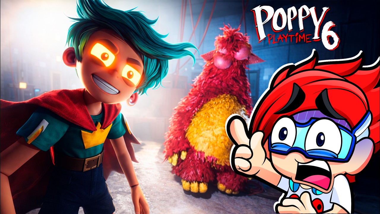 ENCONTRÉ A RORY LOVECAPE EL HERMANO SECRETO DE LILY LOVEBRAIDS en POPPY PLAYTIME CHAPTER 6 | Luky