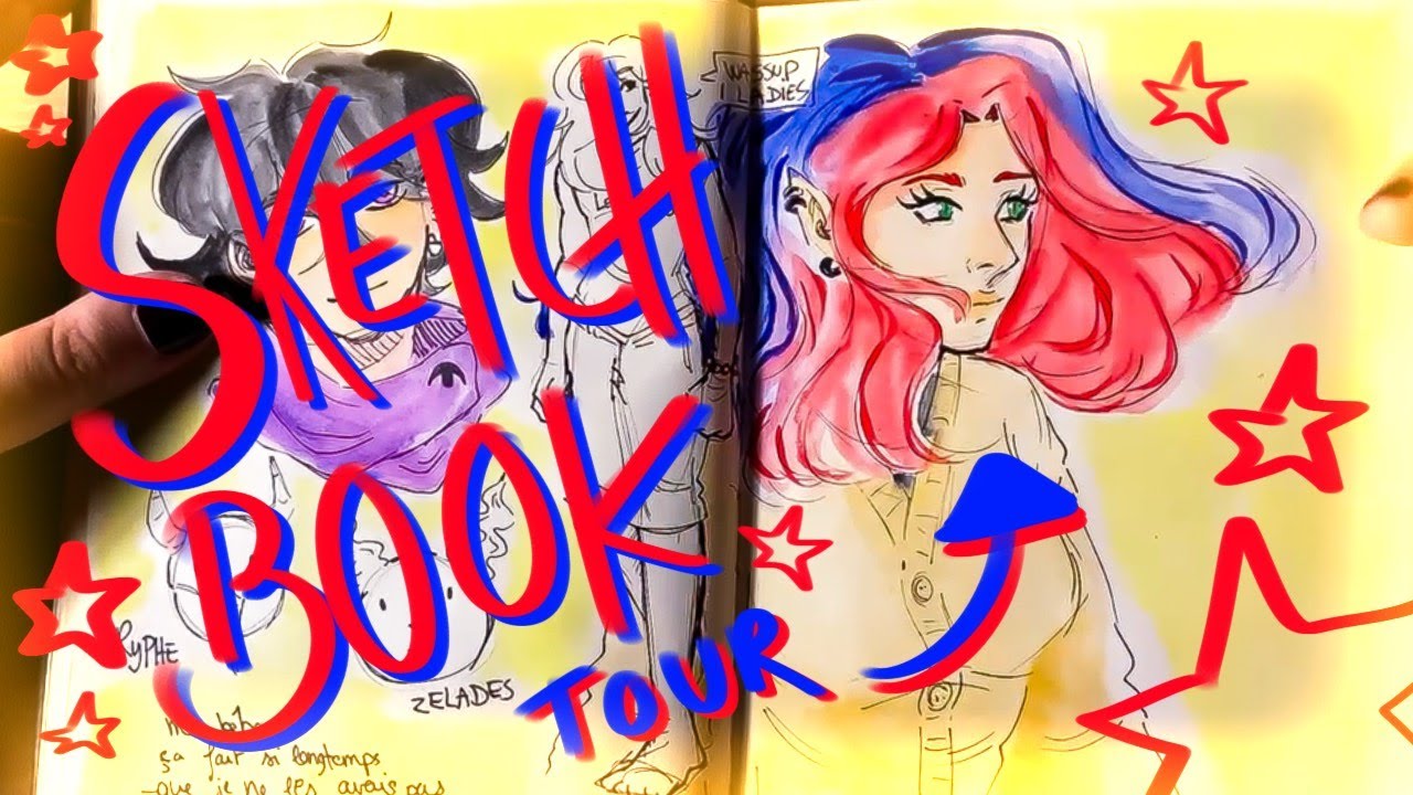 L'heure du SKETCHBOOK TOUR (22, ça commence à faire hein...) FR