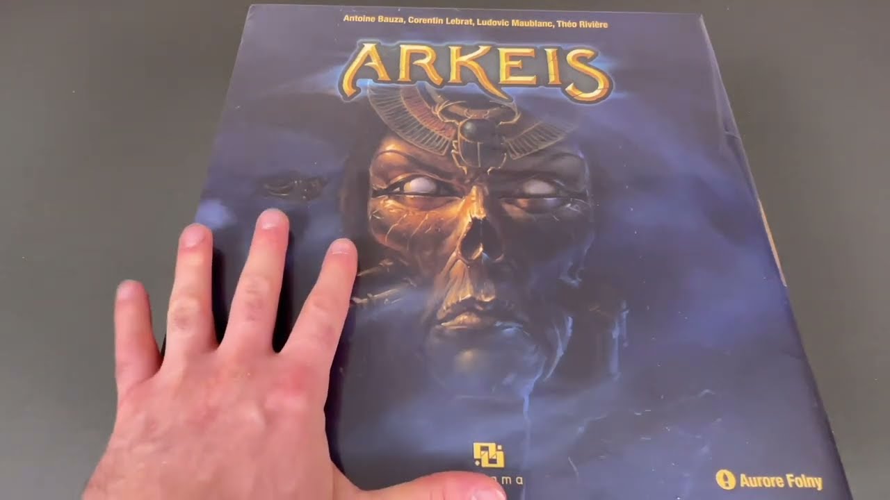 Arkeis Kickstarter all in Pledge Unboxing