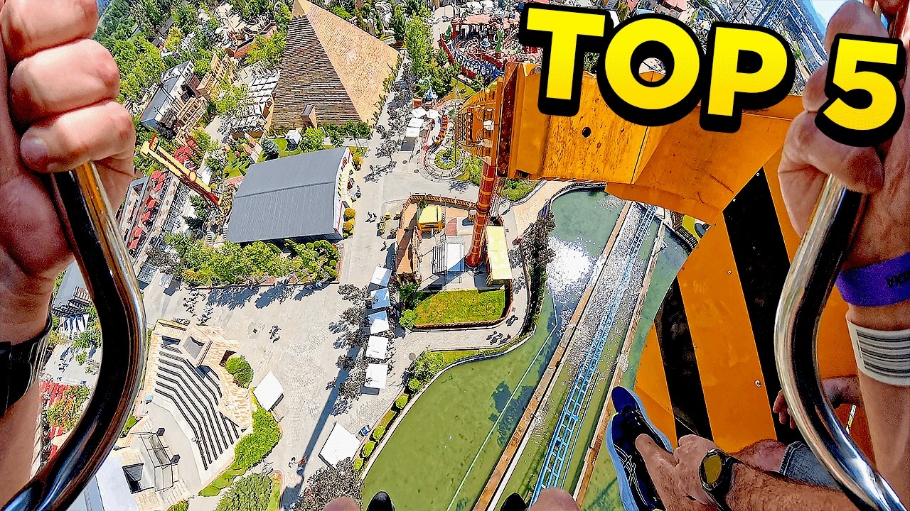 ТОП-5 лучших аттракционов в Энергилендии | 2025 Эпичные поездки в стиле POV