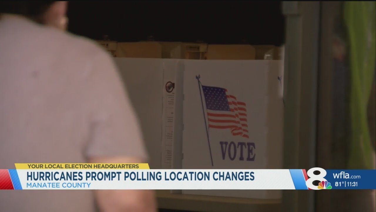 Manatee County announces record-setting voter turnout & voting options