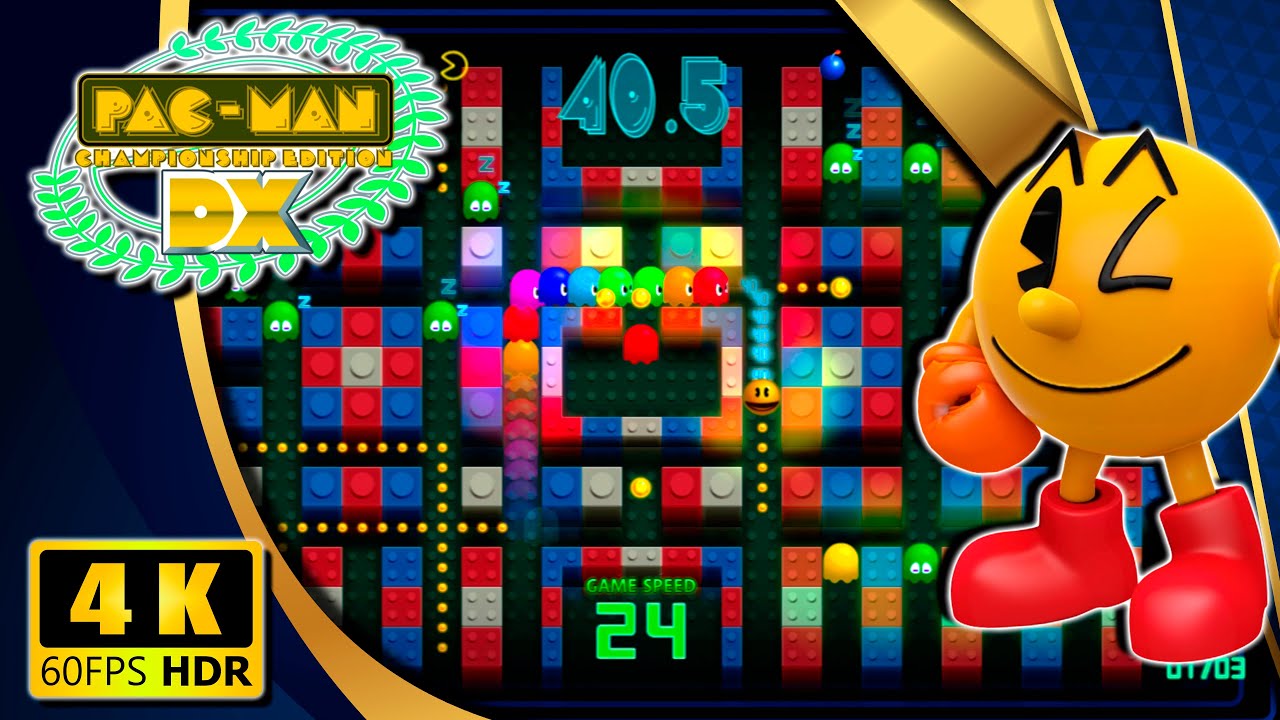 Pac-Man Championship Edition DX (Xbox 360) 【Longplay】