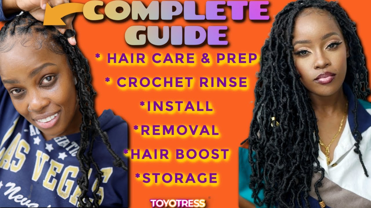 My COMPLETE Crochet Braid Guide STEP BY STEP! Prep, Install, Remove, Store, Hair Care| MARY K. BELLA