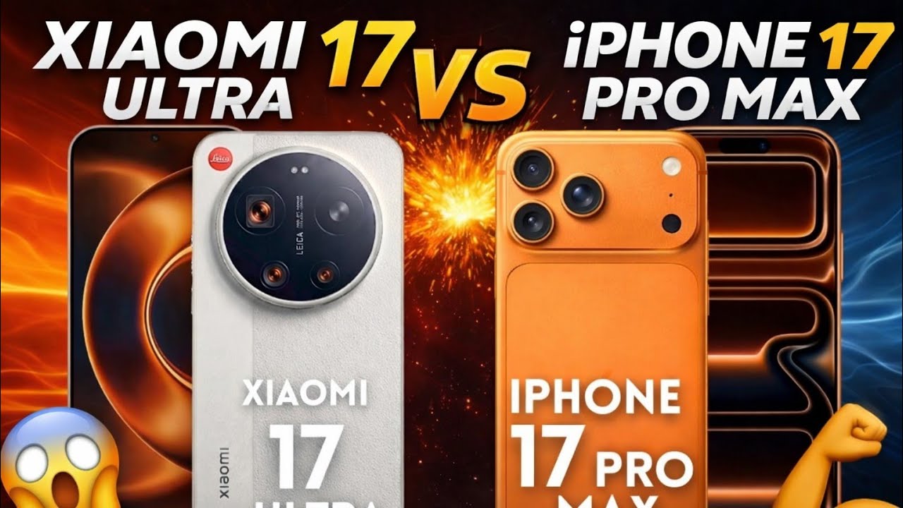 Xiaomi 17 ultra vs iphone 17 pro max comparison #xiaomi #iphone #comperision
