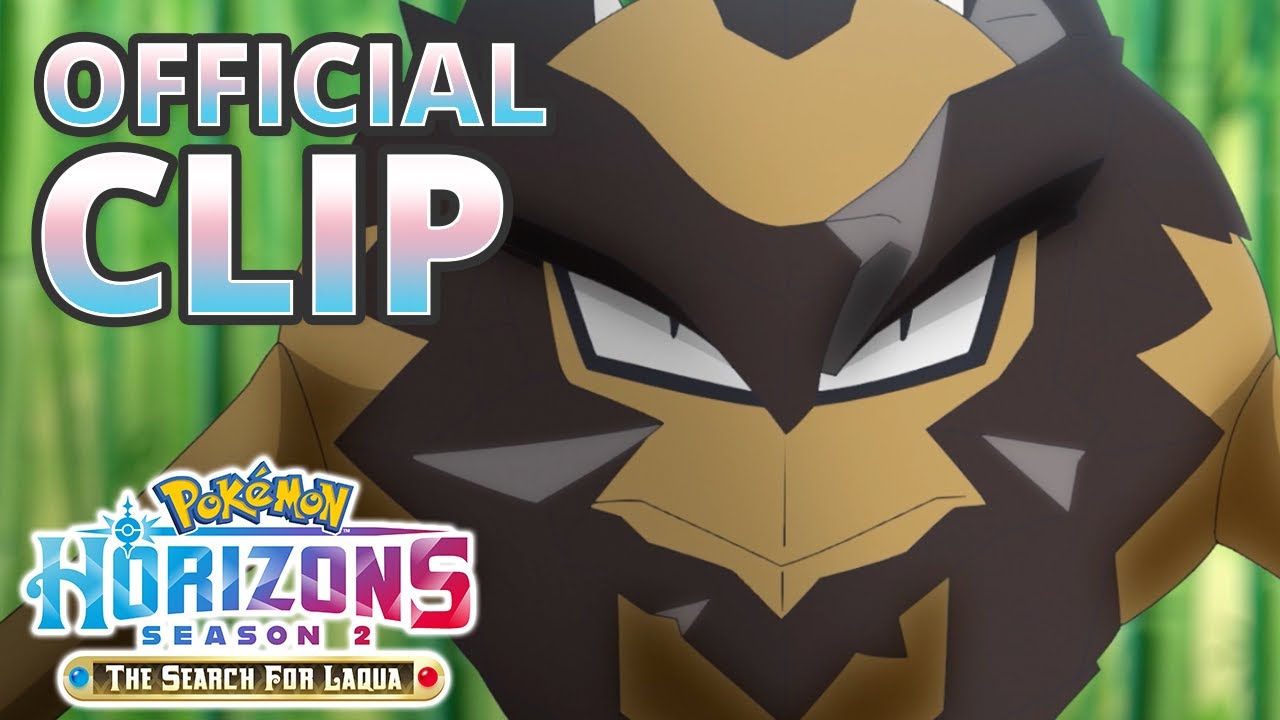 A Battle of Strength with Kleavor | Pokémon Horizons: Season 2 | Official Clip
