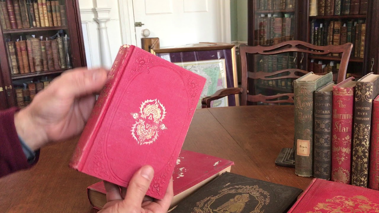 Antique Book collection- 10 decorative volumes 19th century