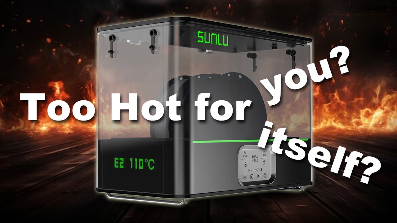 Too hot for itself? Sunlu E2 filament dryer