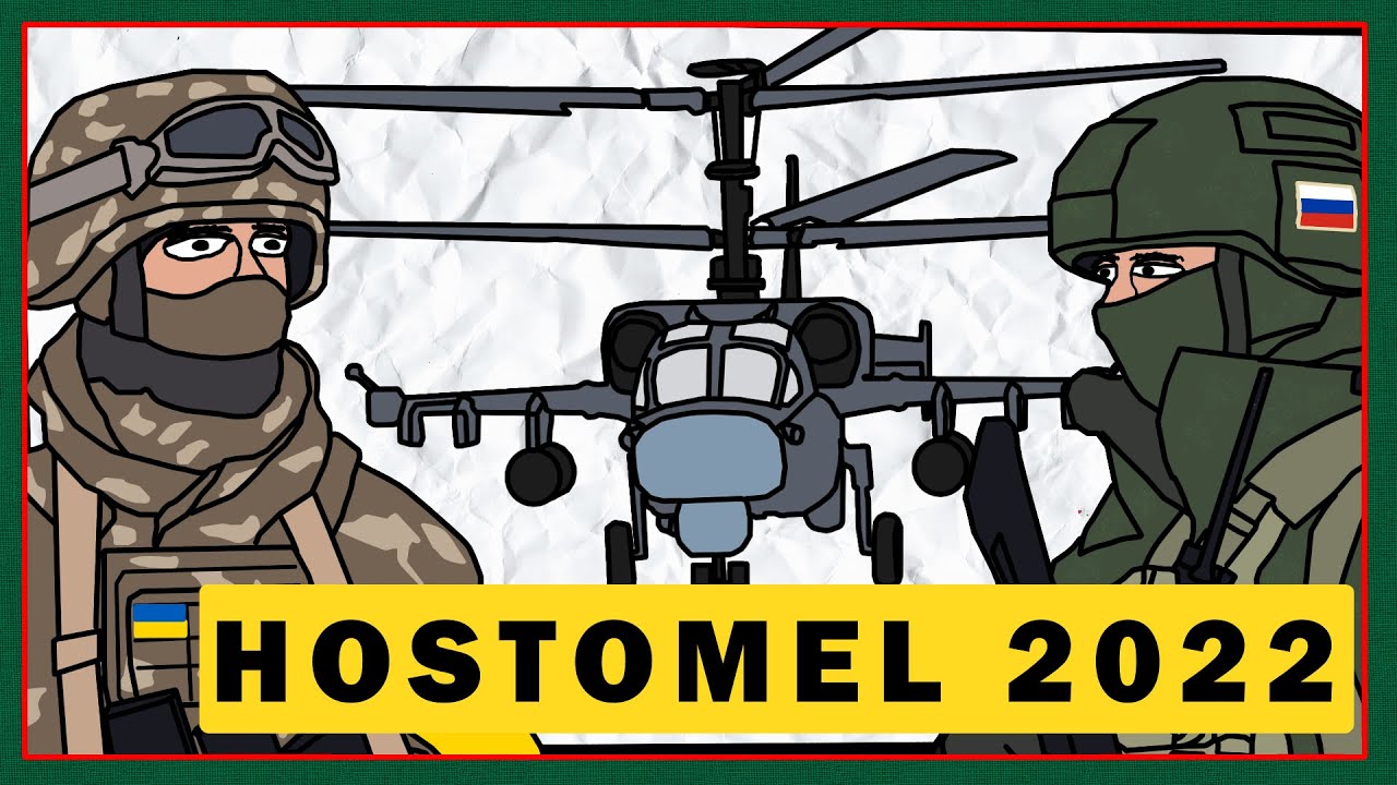 Hostomel - Bitwa o Lotnisko Antonowa. Rosyjska Inwazja na Ukrainę 🇺🇦⚔️🇷🇺
