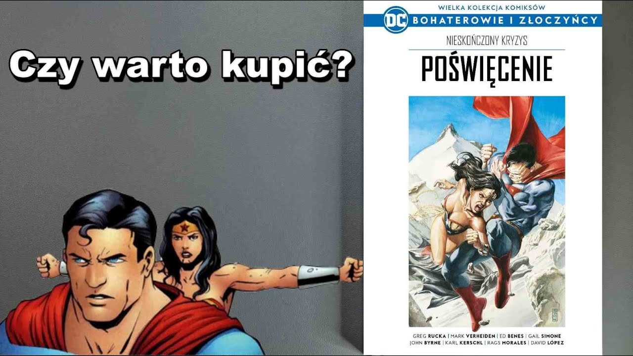 Nieskończony Kryzys: Poświęcenie - recenzja i rozmowa z @komiksomania200 i @szymonpietkiewicz4908