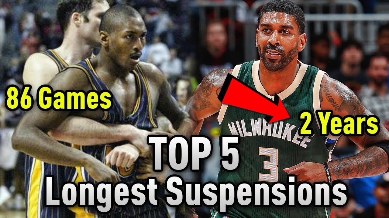 Top 5 LONGEST Player SUSPENSIONS In NBA History!