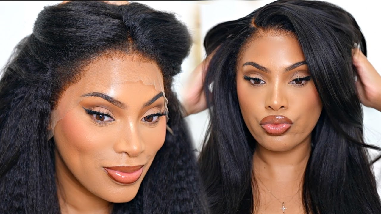 THE MOST REALISTIC KINKY EDGE WIG !!!!  | REALISTIC  HAIR LINE WIG  | FT ILIKEHAIR