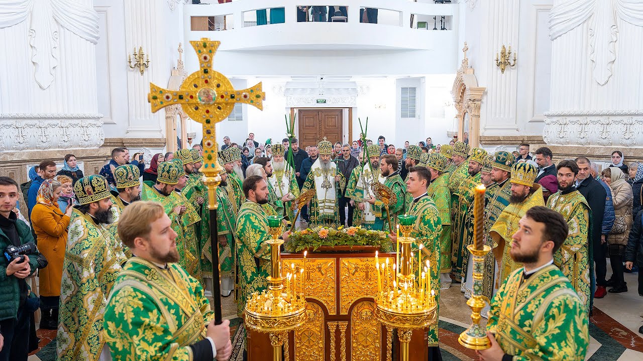 🙏 Предстоятель очолив престольне свято столичного храму в ім’я преподобного Сергія Радонезького