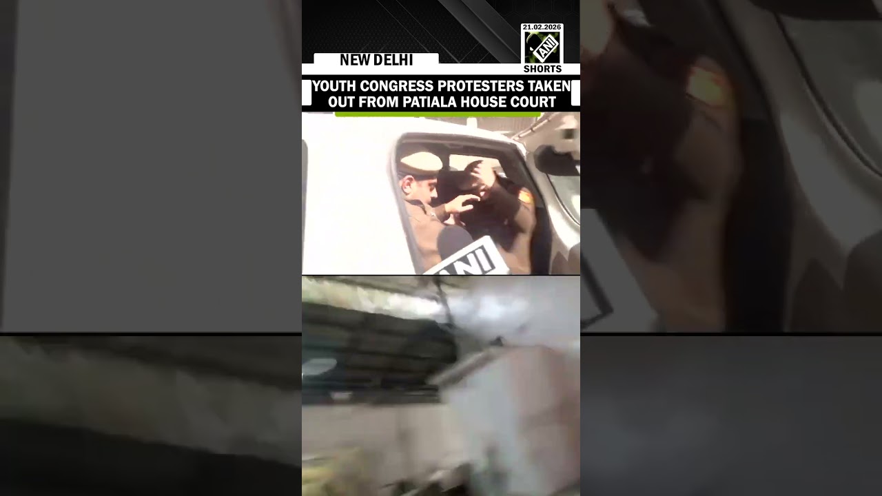 Youth Congress protests at India AI Impact Summit 2026, accused taken from Patiala House Court