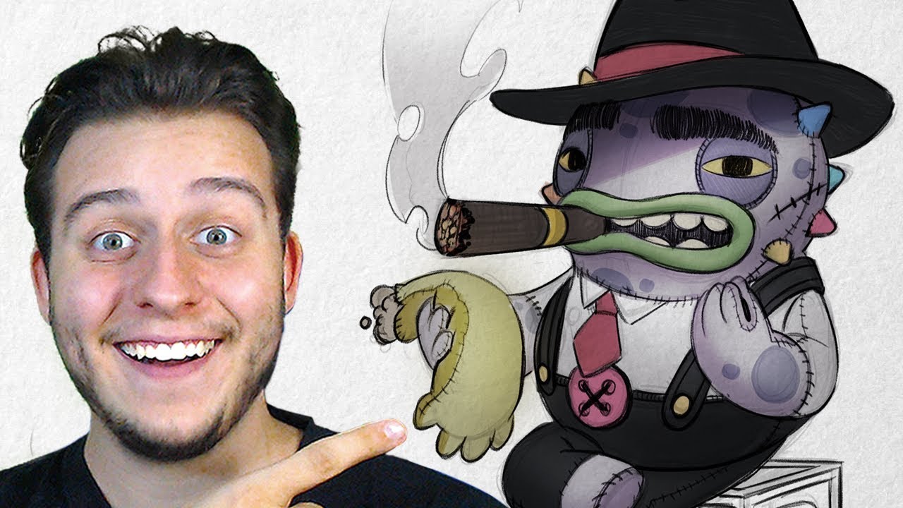 Desafio Personagens! #1 - MÁFIA DE PELÚCIA #DesafioBrushRush