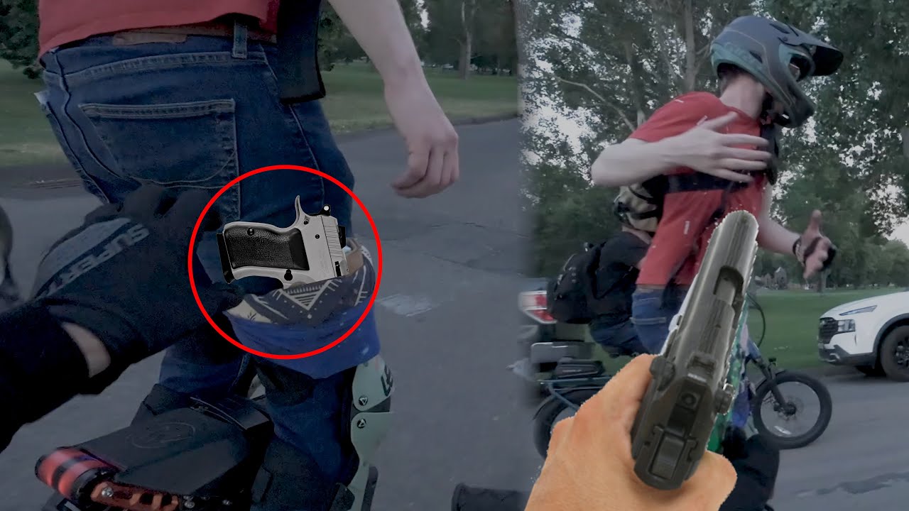 Disarming An Euc Rider - You Won't Believe What Happens Next!