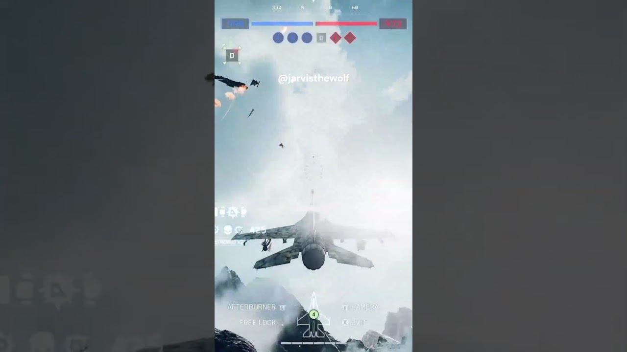 Insane 2 for 1 Jet Kill #battlefield #battlefield6