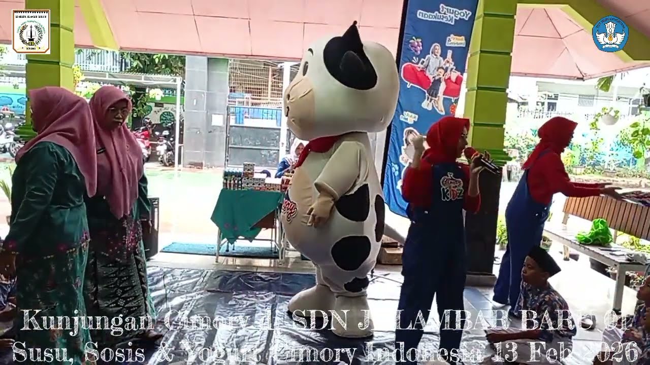 Kunjungan Produk Cimory ke SDN JELAMBAR BARU 01