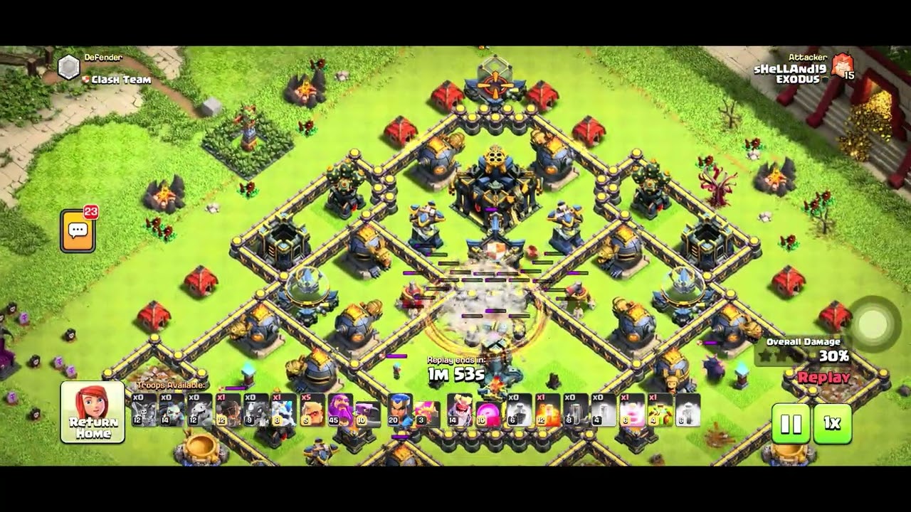 CLASH OF CLANS CAMPAIGN DRAGON ESCAPE 6-FIRESPITTER FRENZY 3 star highlights