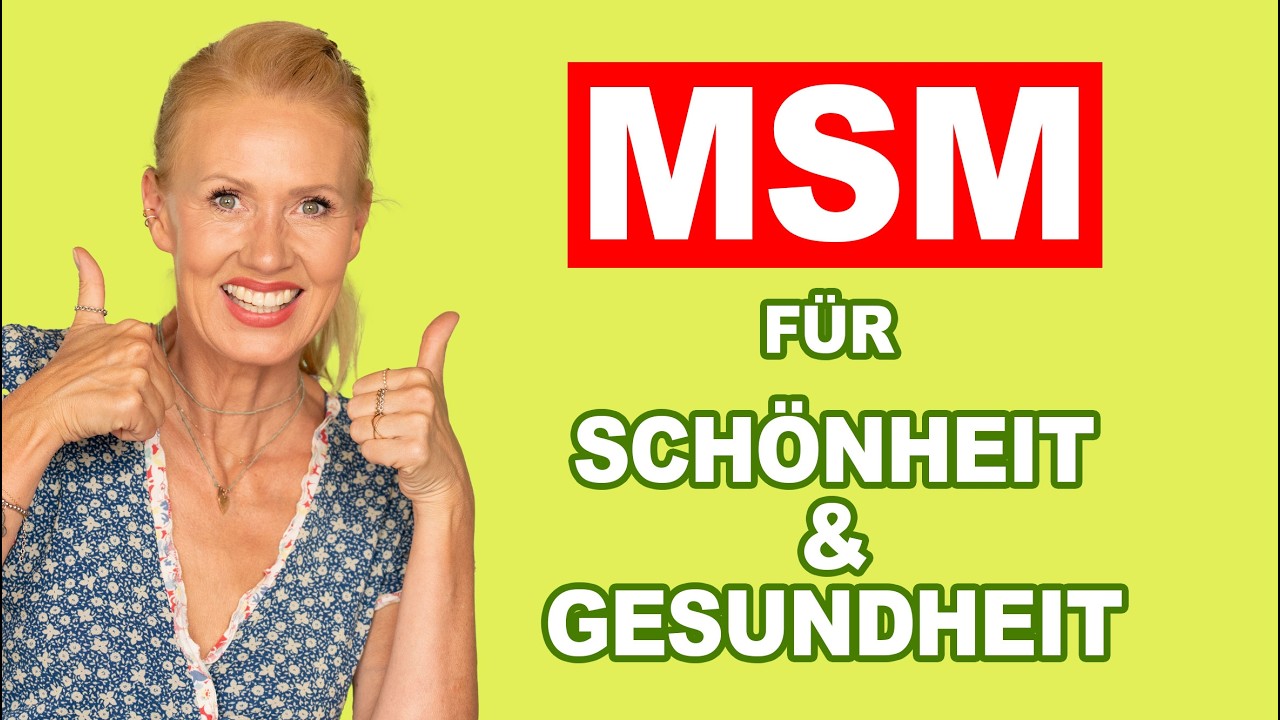 Mega Wundermittel MSM❗️Organischer Schwefel ⭐️ für Haare Haut Knochen Knorpel & bei Gelenkschmerzen