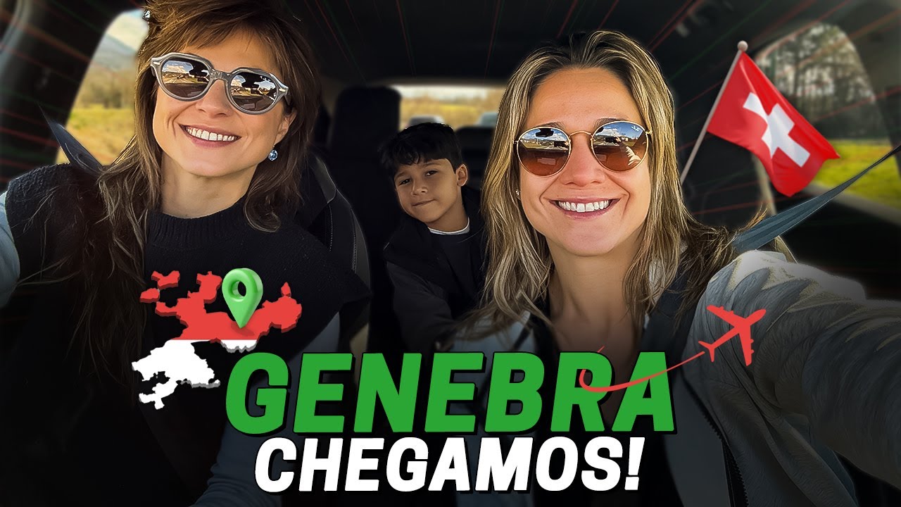 O QUE ACONTECEU COM A GENTE NA NOSSA PRIMEIRA VEZ EM GENEBRA! 🛫🇨🇭 | #ÁlbumDeVídeos EP25