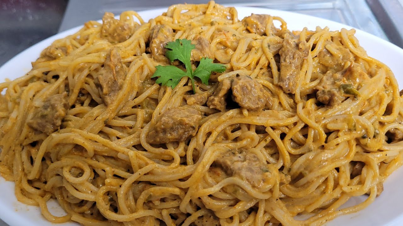 MACARRONADA DE CARNE SIMPLES, FÁCIL E GOSTOSA- PRONTA EM MINUTOS- ALMOÇO RÁPIDO!