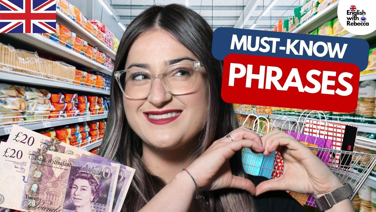 Stop Sounding AWKWARD! Real British Phrases for Shopping