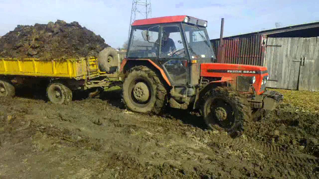 Zetor 6245 indulás 2 póttal