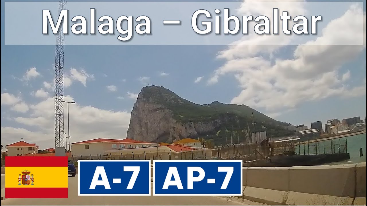 España: A-7/AP-7: Malaga - La Línea de la Concepción (- Gibraltar)