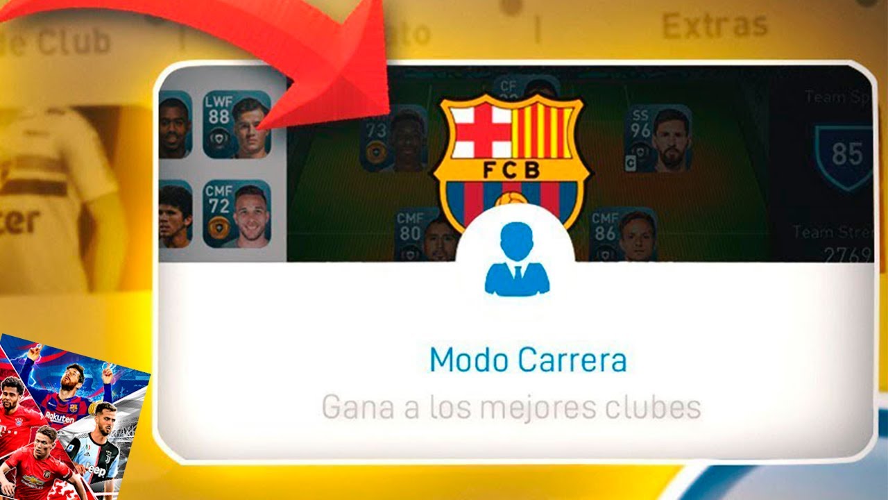 el (MODO CARRERA) SIGUE en PES 2020 MOBILE