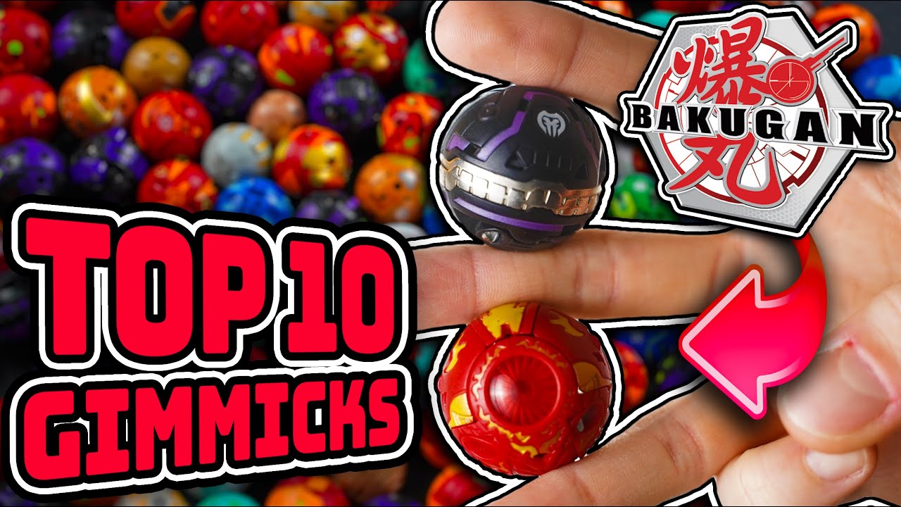 Ultimate Top 10 Bakugan GIMMICKS List!
