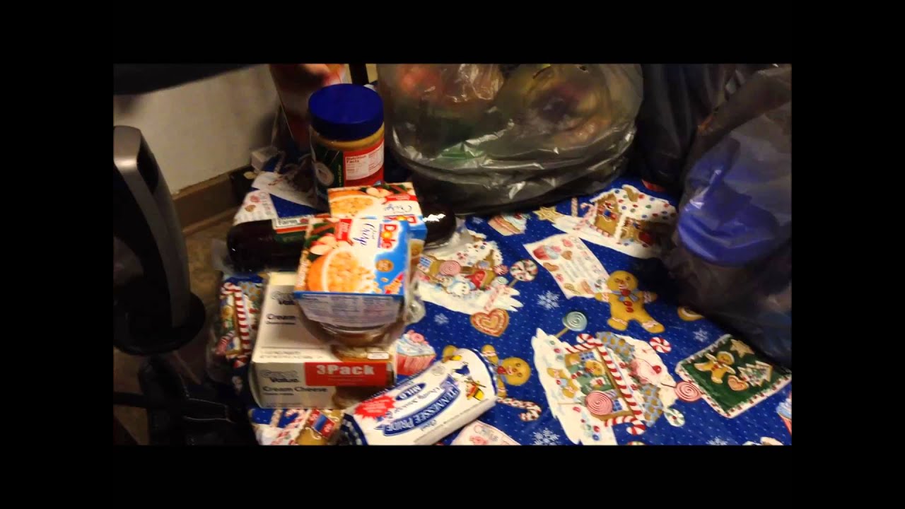 Walmart Haul For Christmas Eve Food 12-13-13