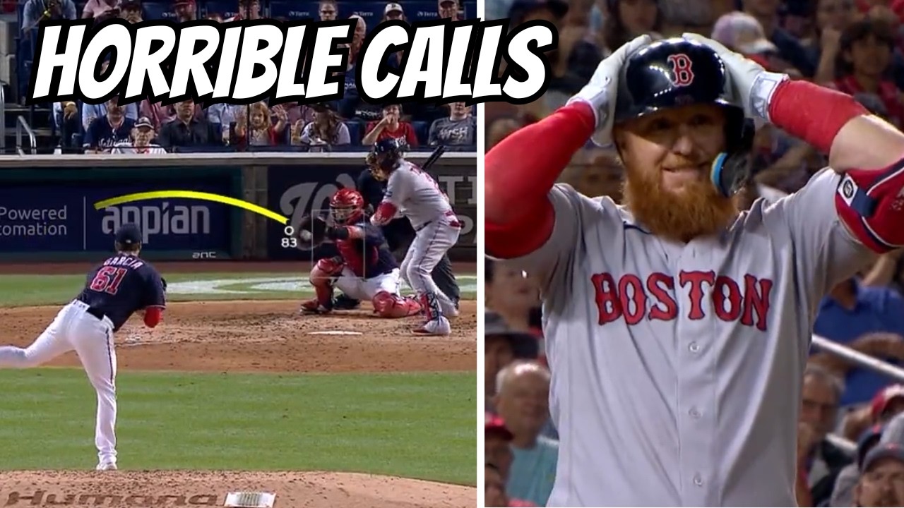 MLB Worst Strike Three Calls Ever