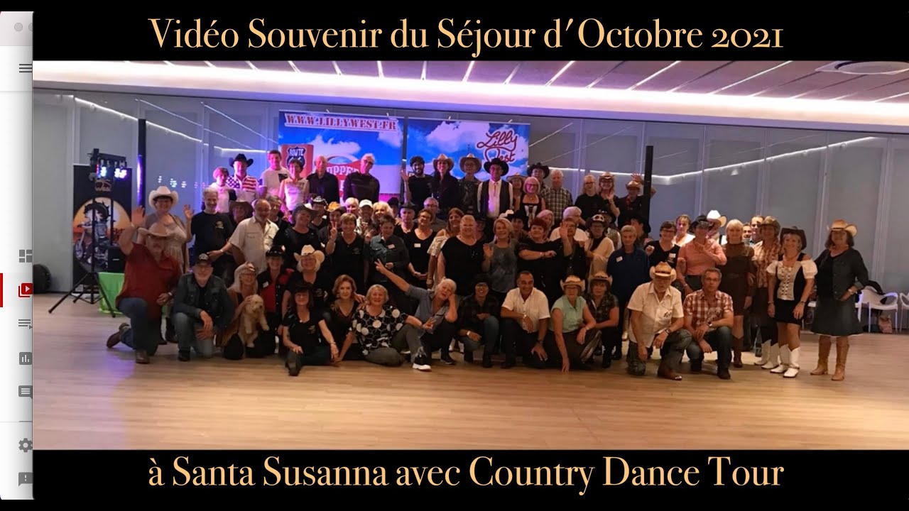 COUNTRY DANCE TOUR - Souvenirs du s&eacute;jour d'octobre 2021 &agrave; Santa Susanna