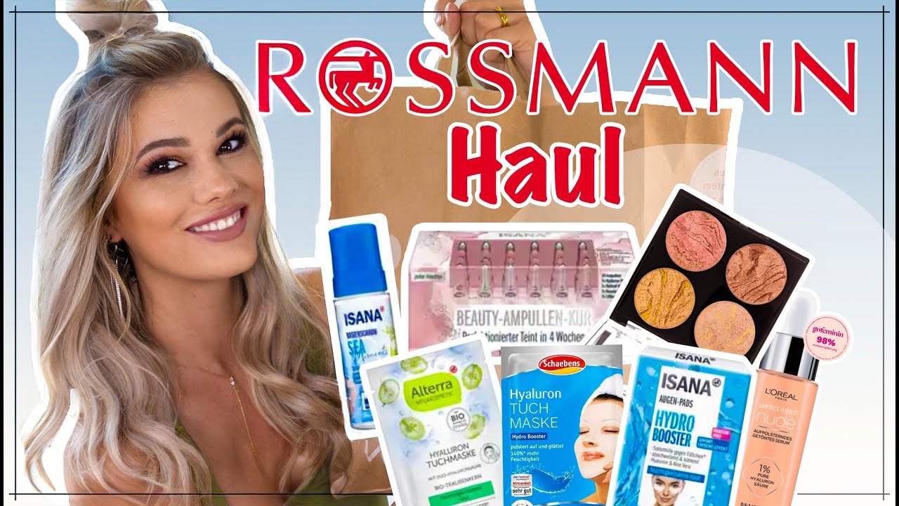 XXL ROSSMANN HAUL August & September 2022 mit Neuheiten von Isana, Alterra usw. I Cindy Jane