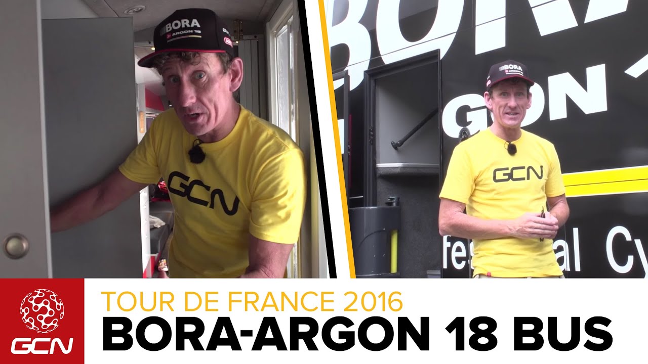 BORA-Argon 18 Team Bus Tour | Tour De France 2016