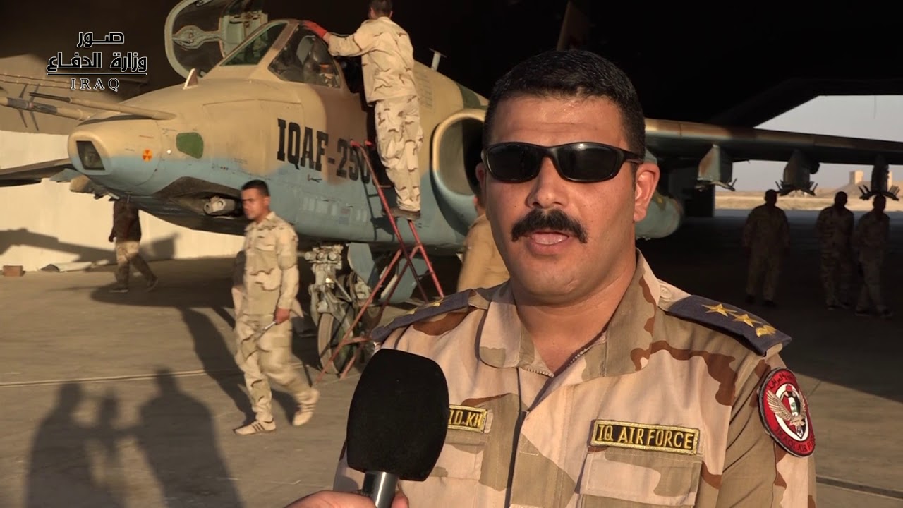 قاعدة الأسد الجوية تشهد تدريبات صقور الجو الأبطال
