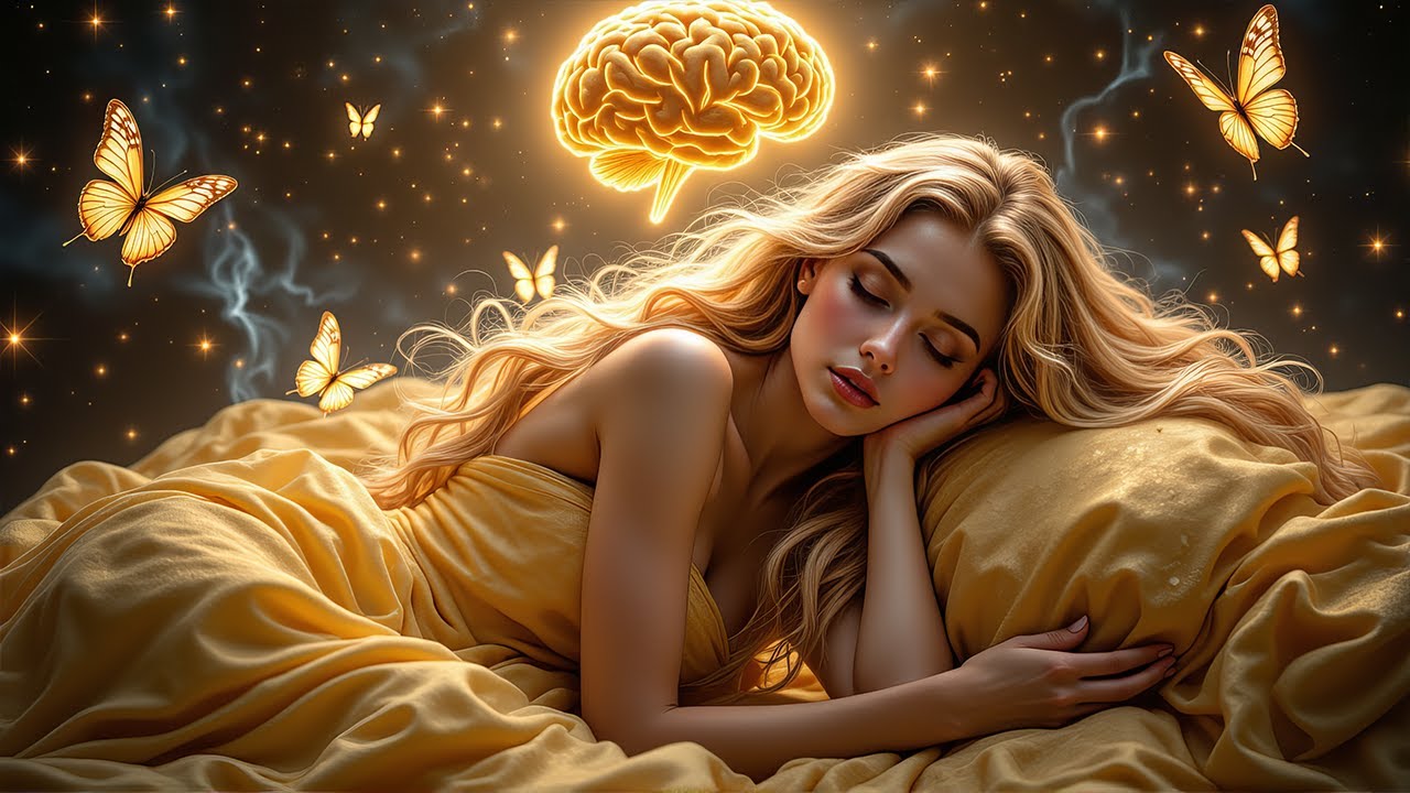 NO ADS | 432Hz + 528Hz ✦ Remove All Blockages ✦ Brain Massage While You Sleep ✦ Improve Your Memory