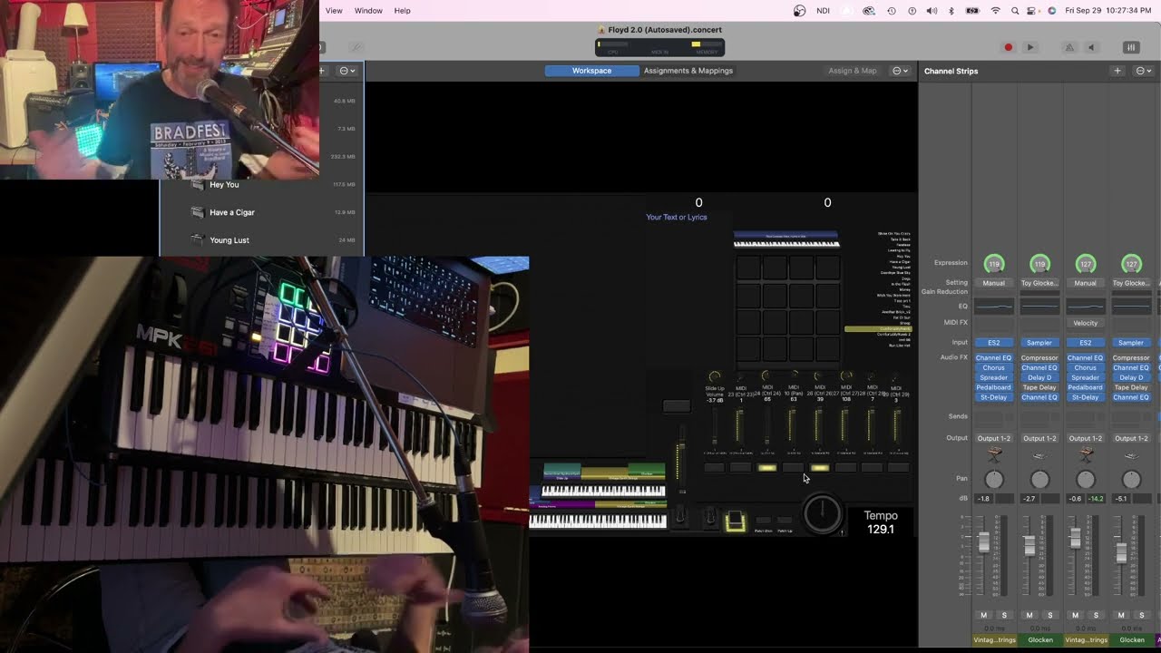 Learn To Play: Pink Floyd Comfortably Numb-Keyboard Tour Mainstage