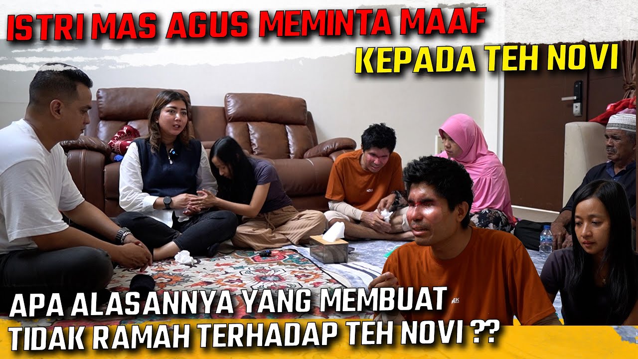 DARI AWAL, TEH NOVI BERJUANG UNTUK KEPENTINGAN MAS AGUS TERUTAMA UNTUK PENGOBATAN MATANYA