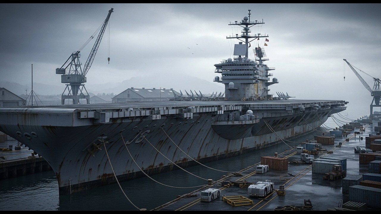 Aircraft Carrier Restoration Full Rebuild of USS Nimitz (2020) from Abandoned to Looking Brand New ⚓