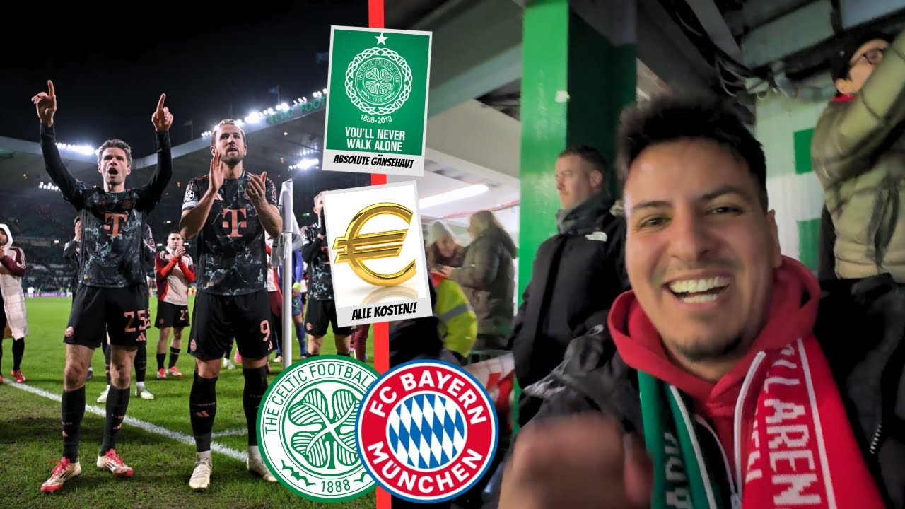 WAS FÜR EIN ERLEBNIS IM CELTIC PARK 😍🤯🥹❤️ | Celtic Glasgow vs. FC Bayern München | CedrikTV