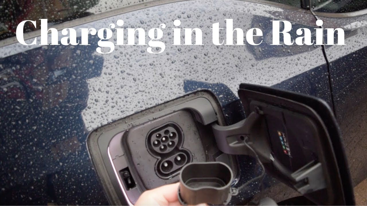 Charging in the Rain? Can you Charge an Electric Car or EV in the Rain?